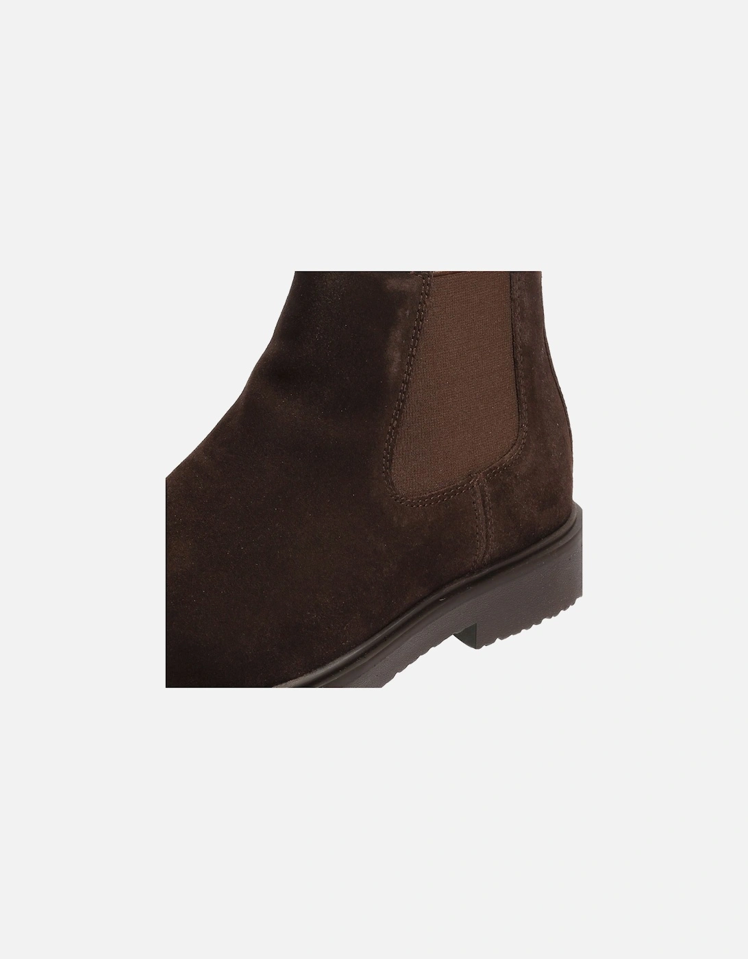 Massimiano B Suede Men's Dark Brown Boots