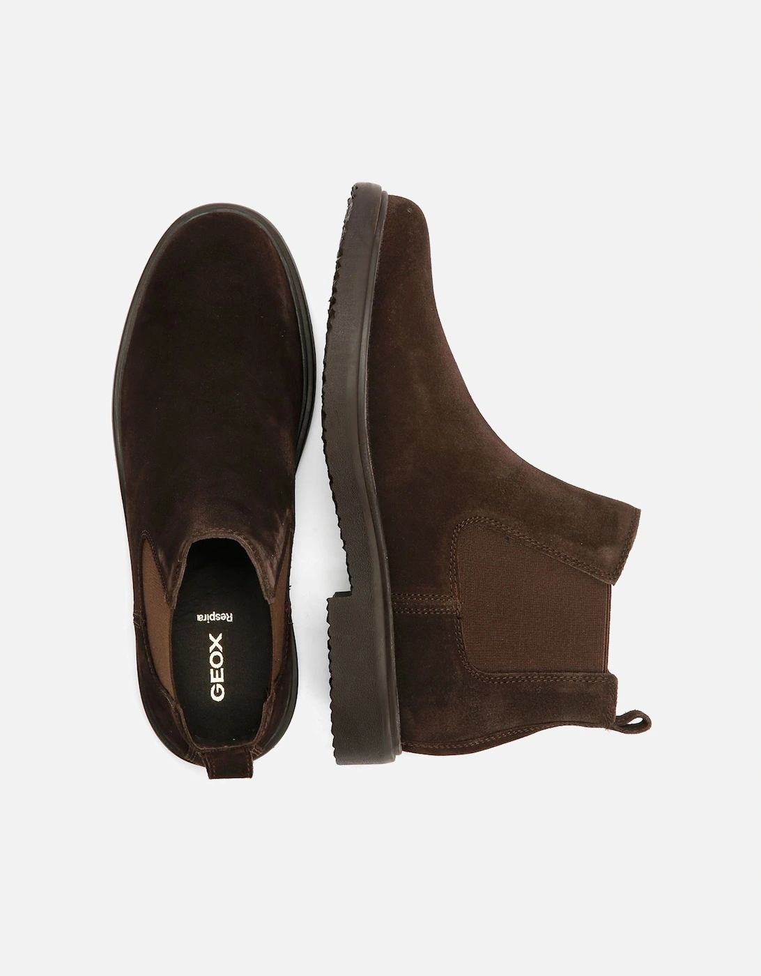 Massimiano B Suede Men's Dark Brown Boots