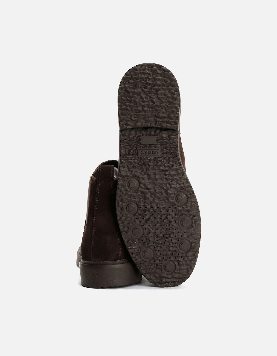 Massimiano B Suede Men's Dark Brown Boots