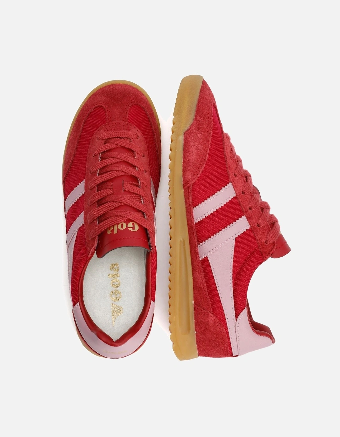 Tornado Women's Deep Red/Candy Trainers