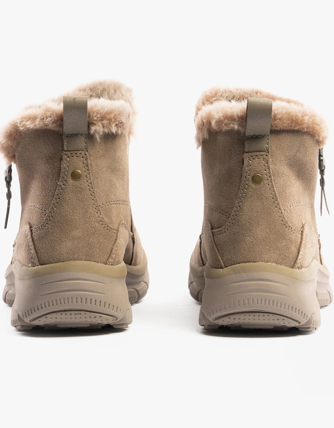 167862/TPE EASY GOING - COOL ZIP Womens Boots Taupe