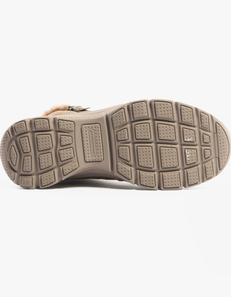 167862/TPE EASY GOING - COOL ZIP Womens Boots Taupe