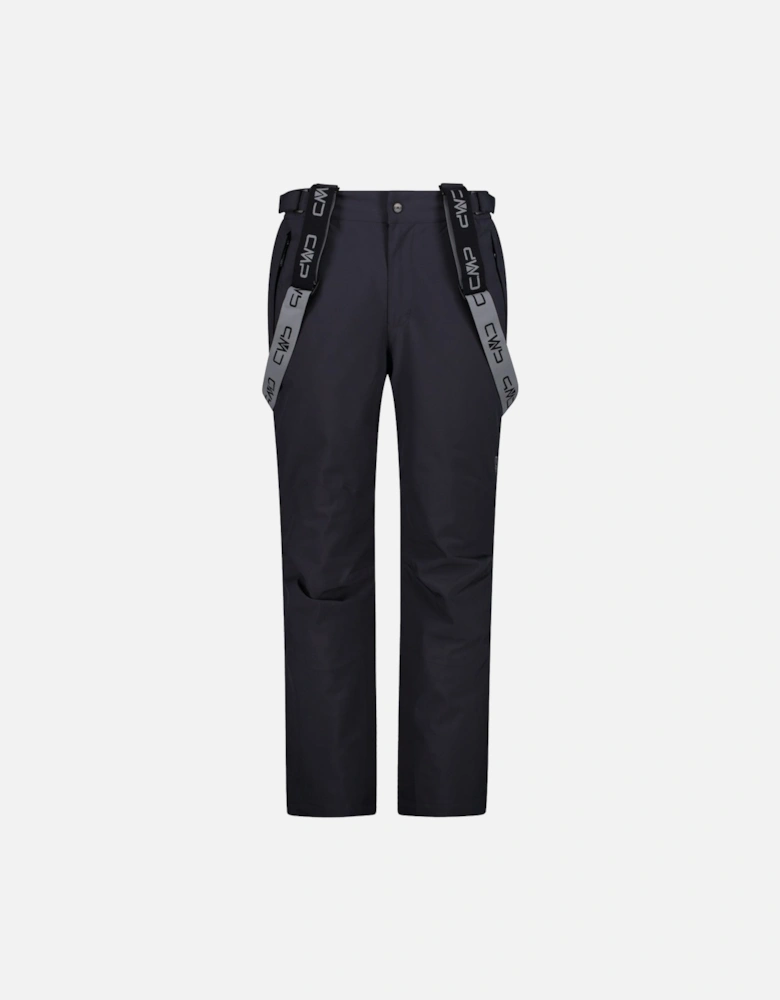 Mens Salopettes Removable Straps Ski Pants