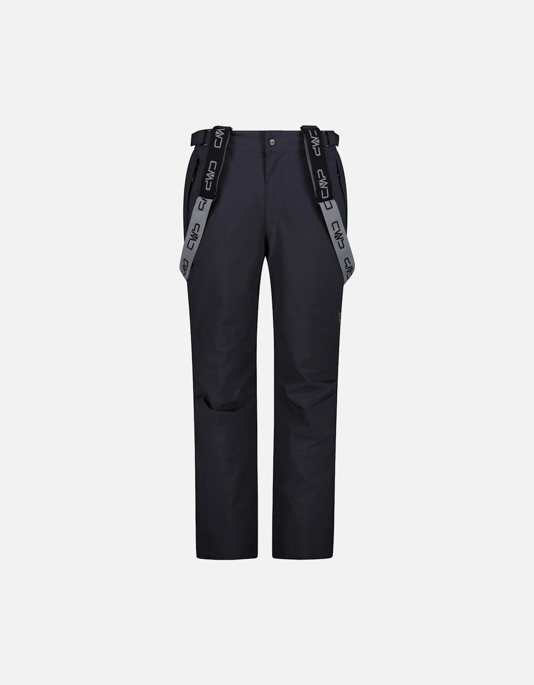 Mens Salopettes Removable Straps Ski Pants, 2 of 1