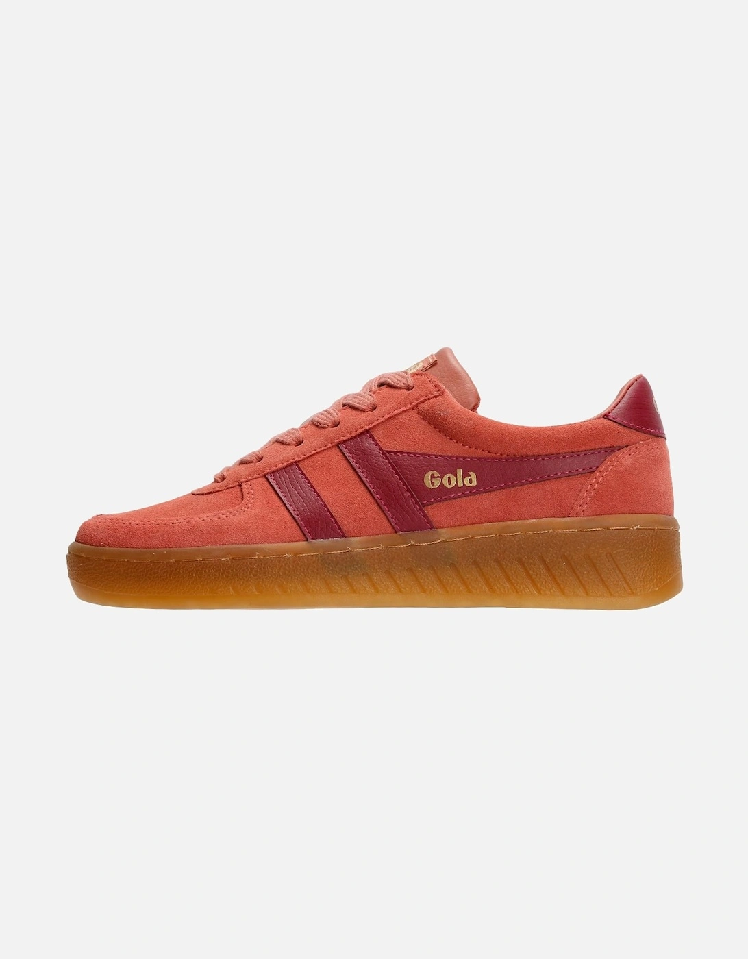 Grandslam Suede Women's Clay/Cerise Trainers