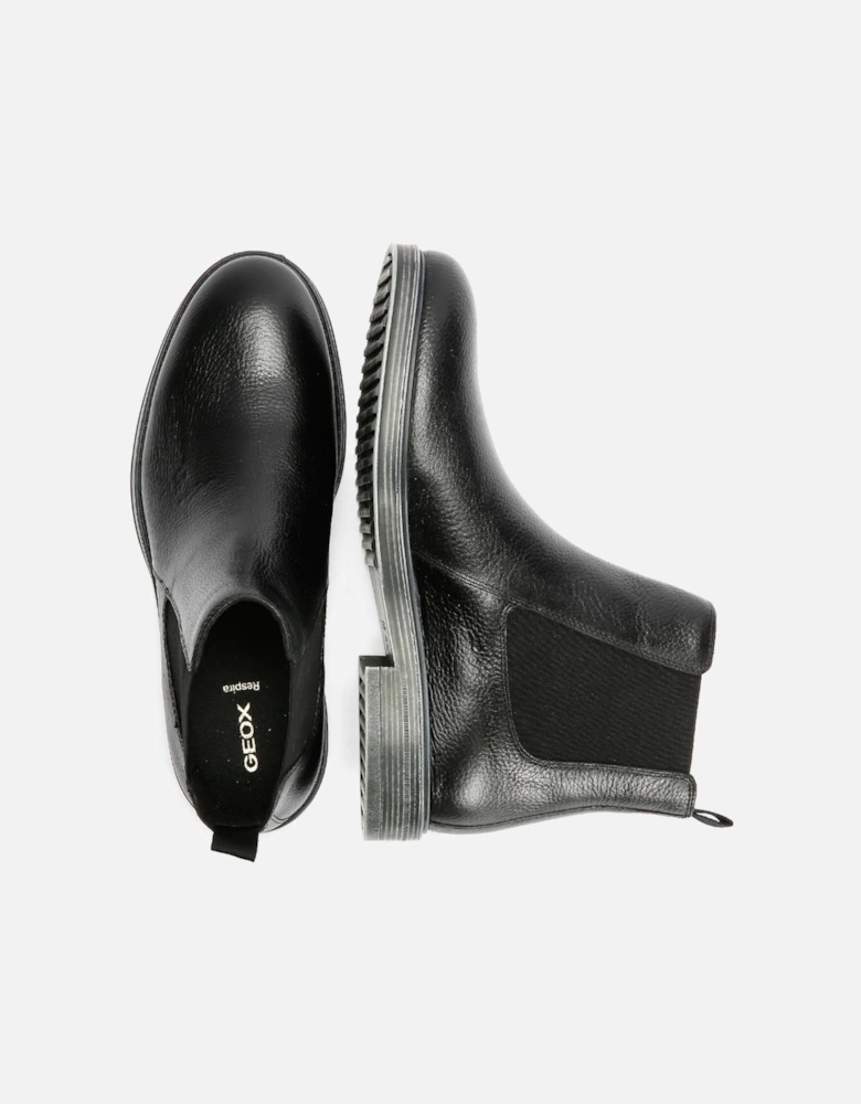 Henreys Leather Men's Black Boots