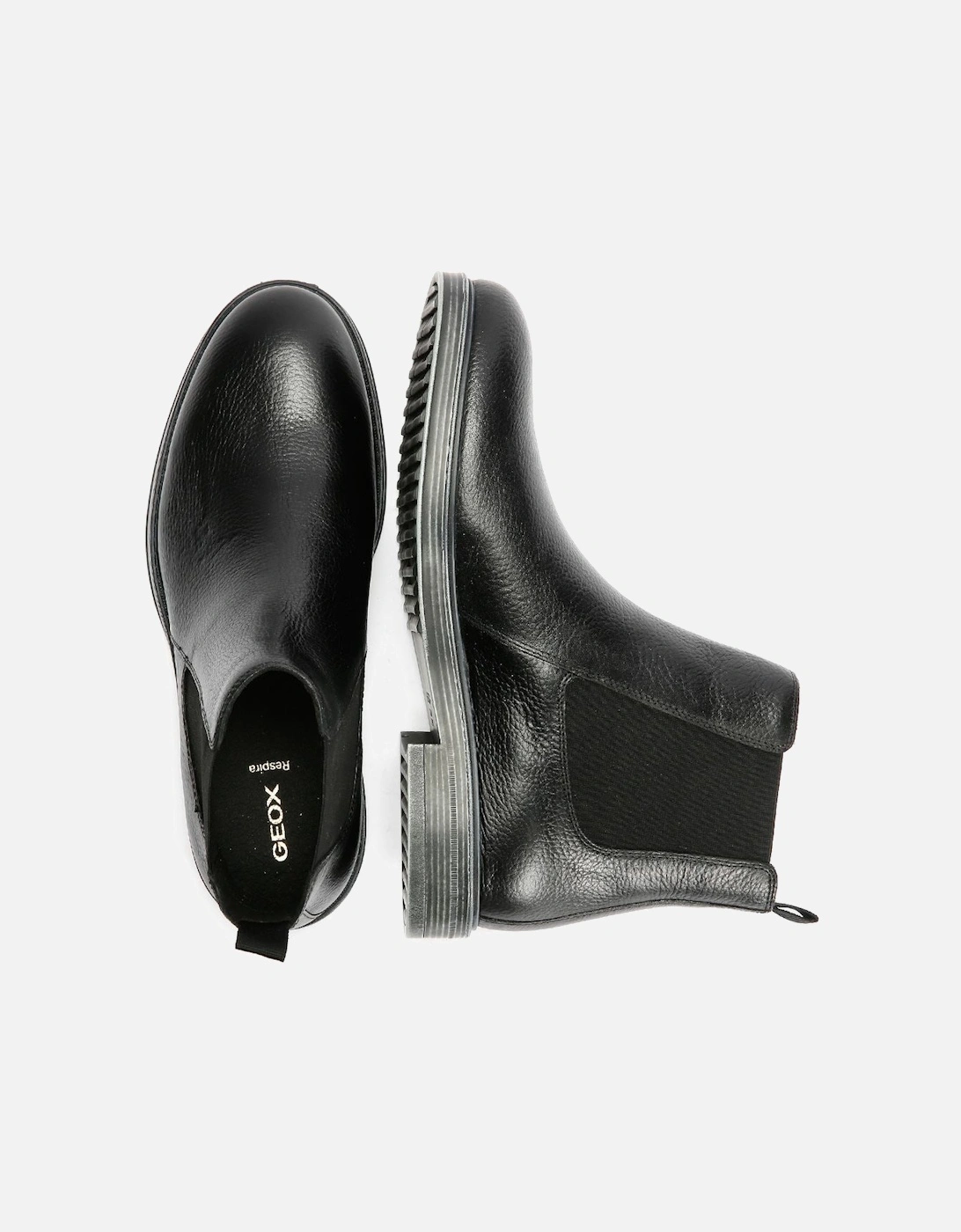 Henreys Leather Men's Black Boots