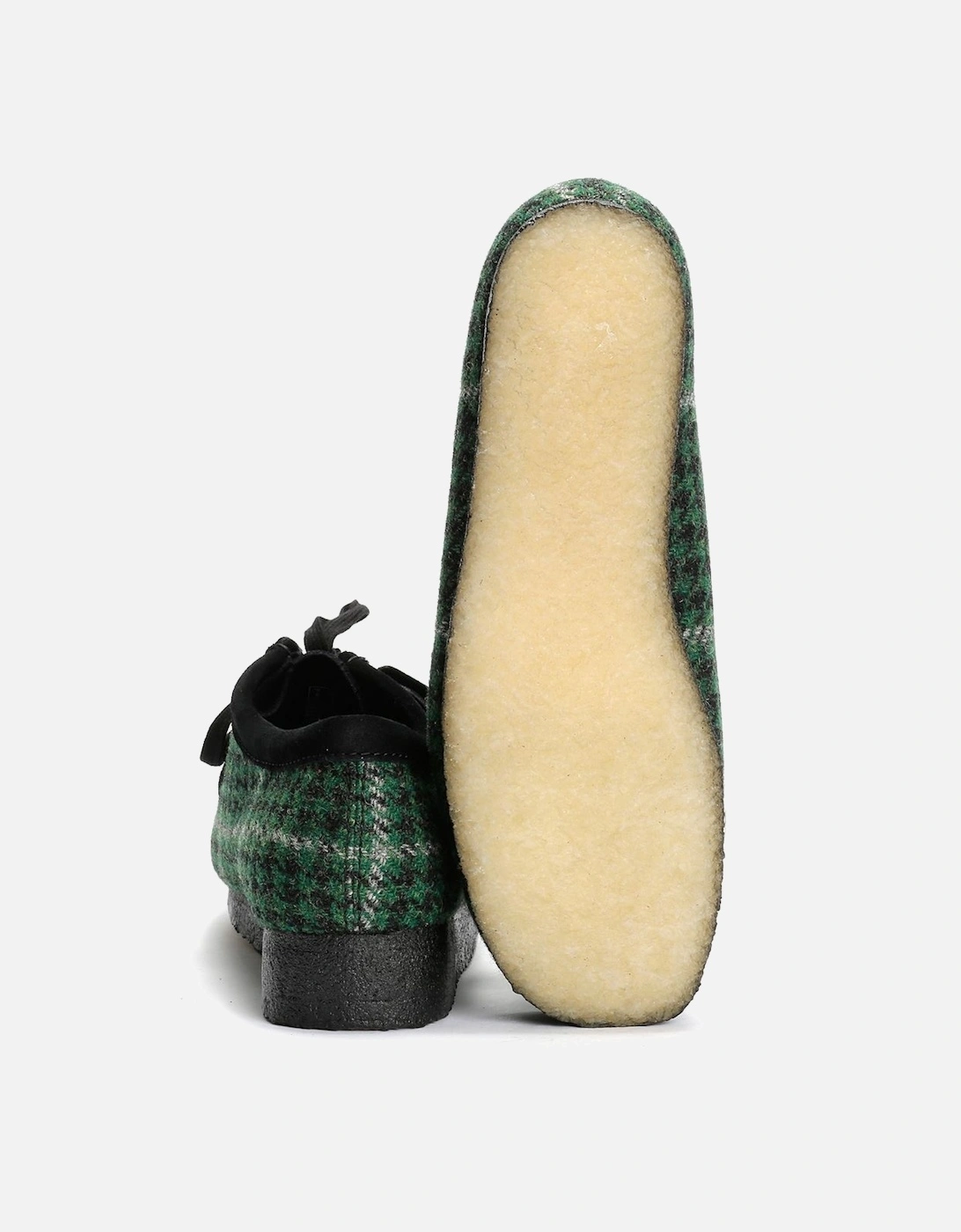 Originals Wallabee Harris Tweed Men's Green Boots