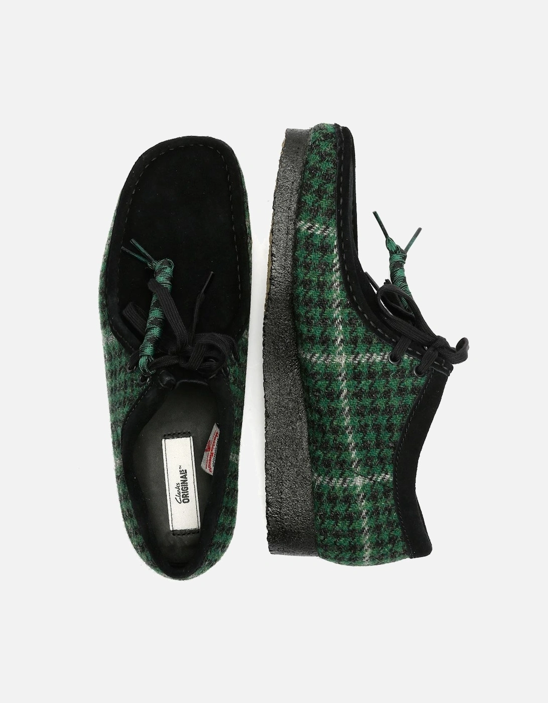 Originals Wallabee Harris Tweed Men's Green Boots