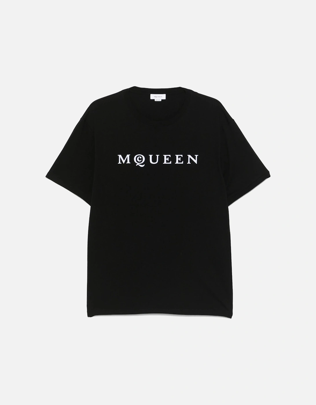 Flocked Logo T-Shirt in Black, 5 of 4