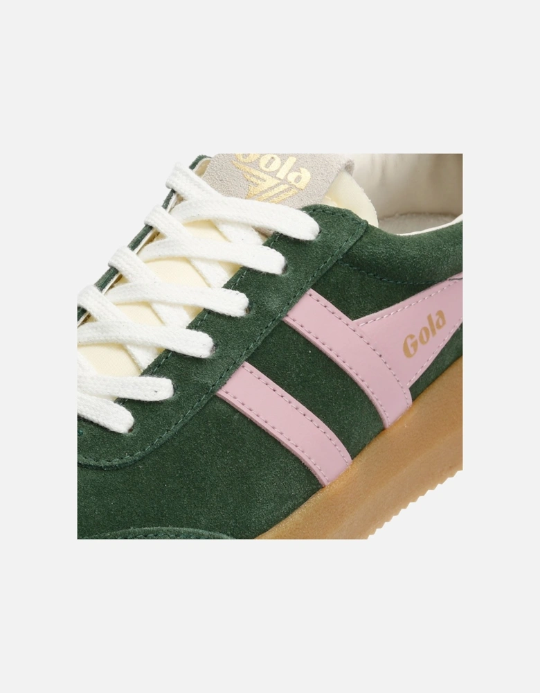 Athena Suede Women's Evergreen/Candy/Jade Trainers