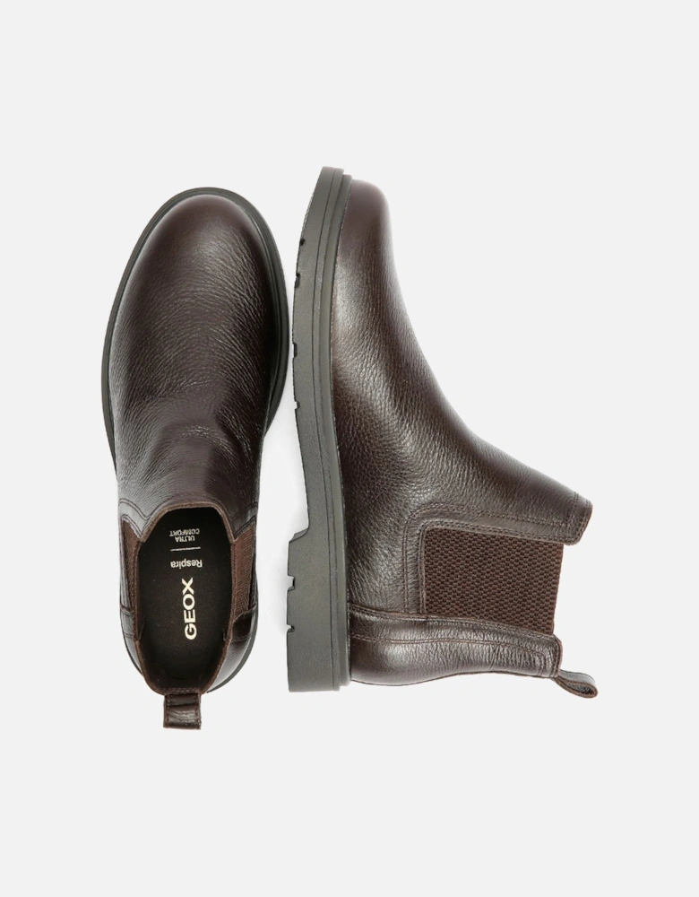 Spherica EC1 C Tumble Leather Men's Coffee Boots