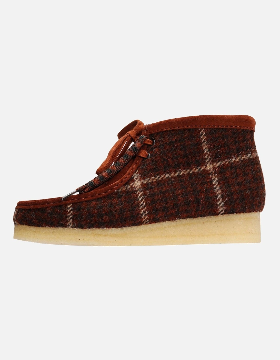 Originals Wallabee Harris Tweed Men's Rust Boots