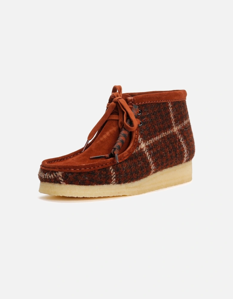 Originals Wallabee Harris Tweed Men's Rust Boots