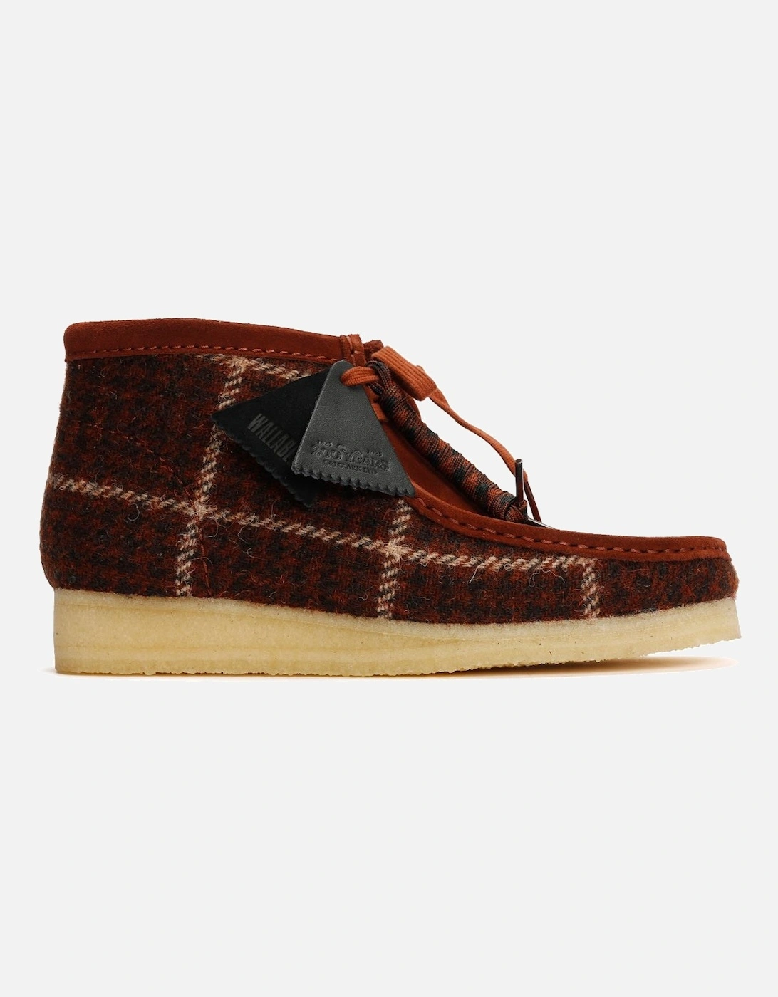Originals Wallabee Harris Tweed Men's Rust Boots