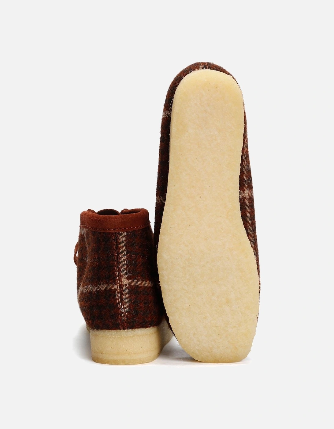 Originals Wallabee Harris Tweed Men's Rust Boots