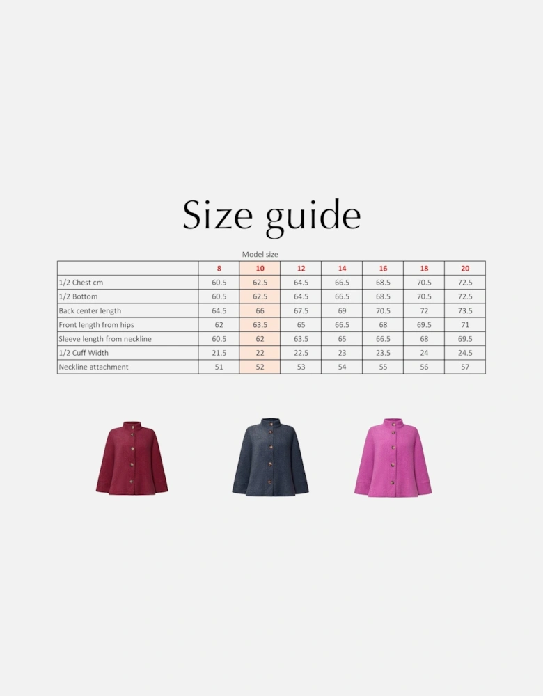 Navy Batwing Jacket