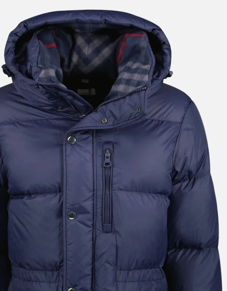 Haworth Mid Length Down Puffer Jacket Navy