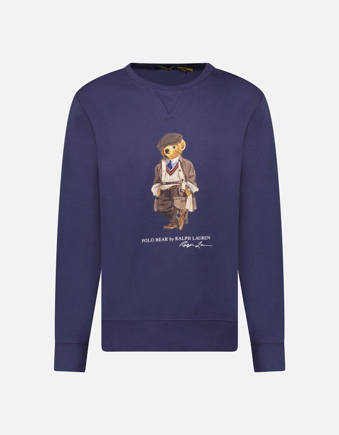 Bear Crew Sweatshirt in Navy, 4 of 3