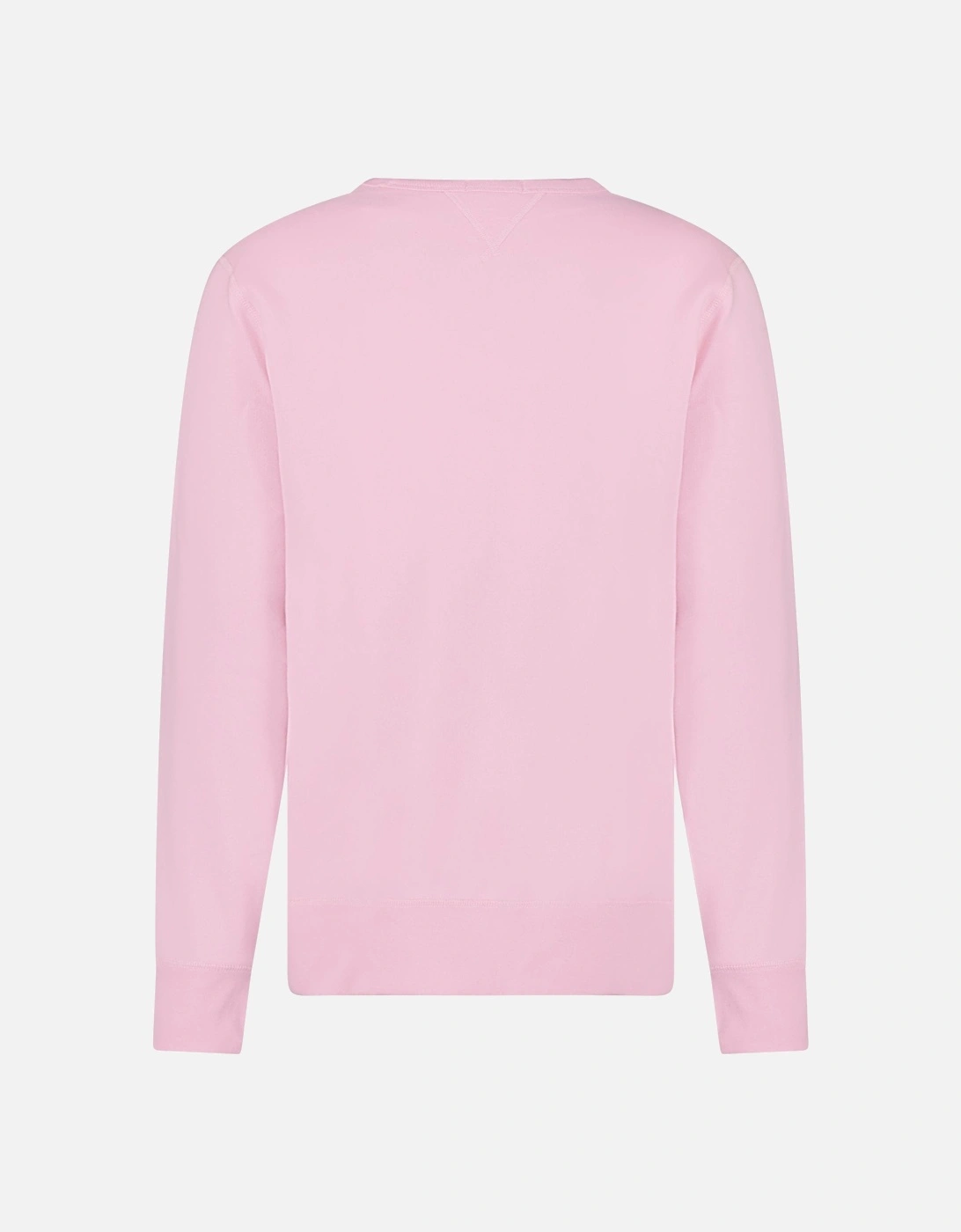 Fleece Crew Sweatshirt in Pink