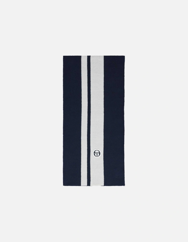 Matchday Striped Scarf Maritime Blue/Gardenia