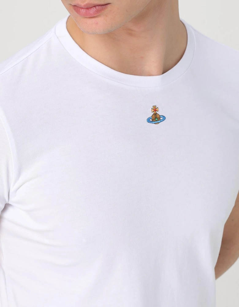 Orb Embroidered Short Sleeve Tee