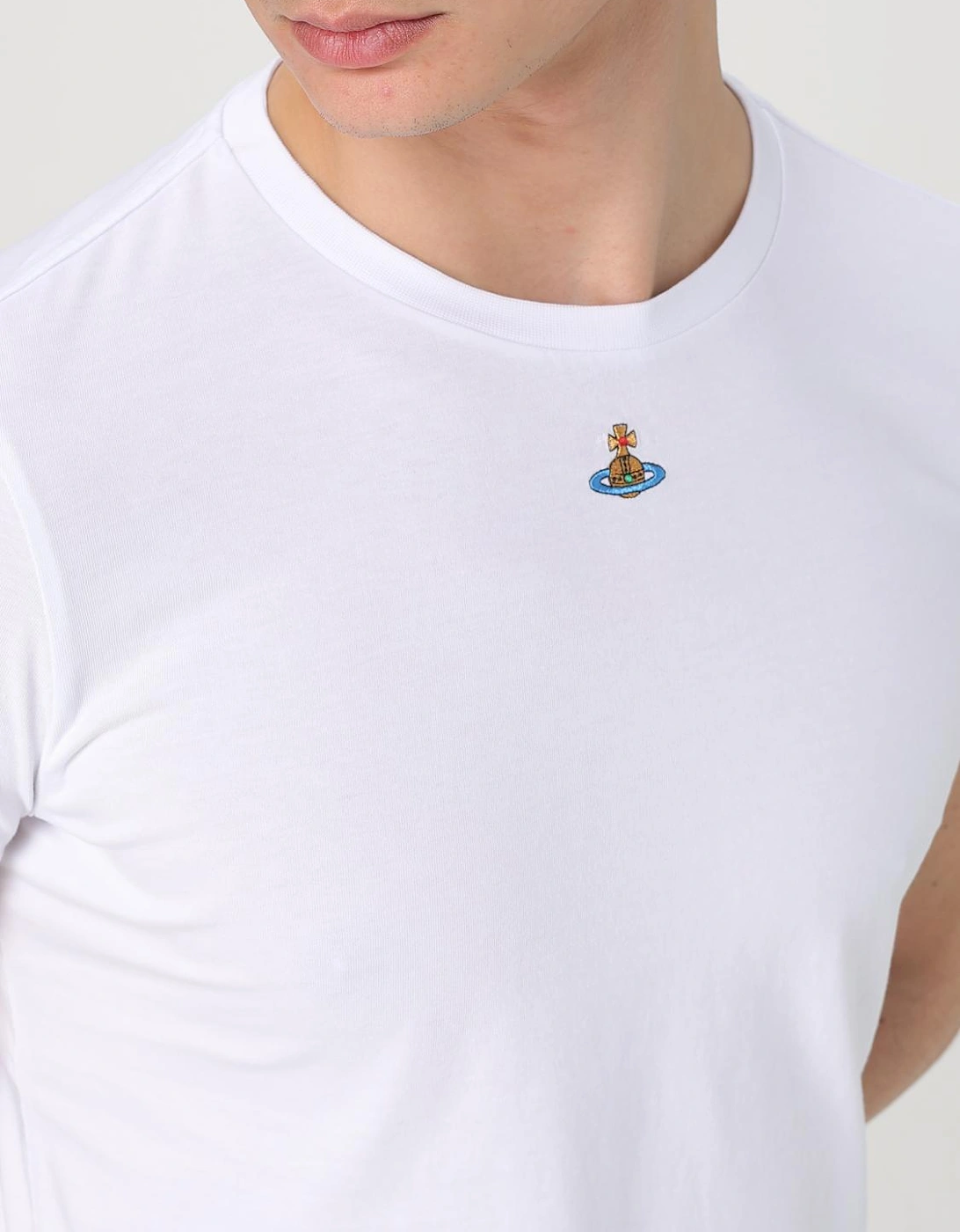 Orb Embroidered Short Sleeve Tee