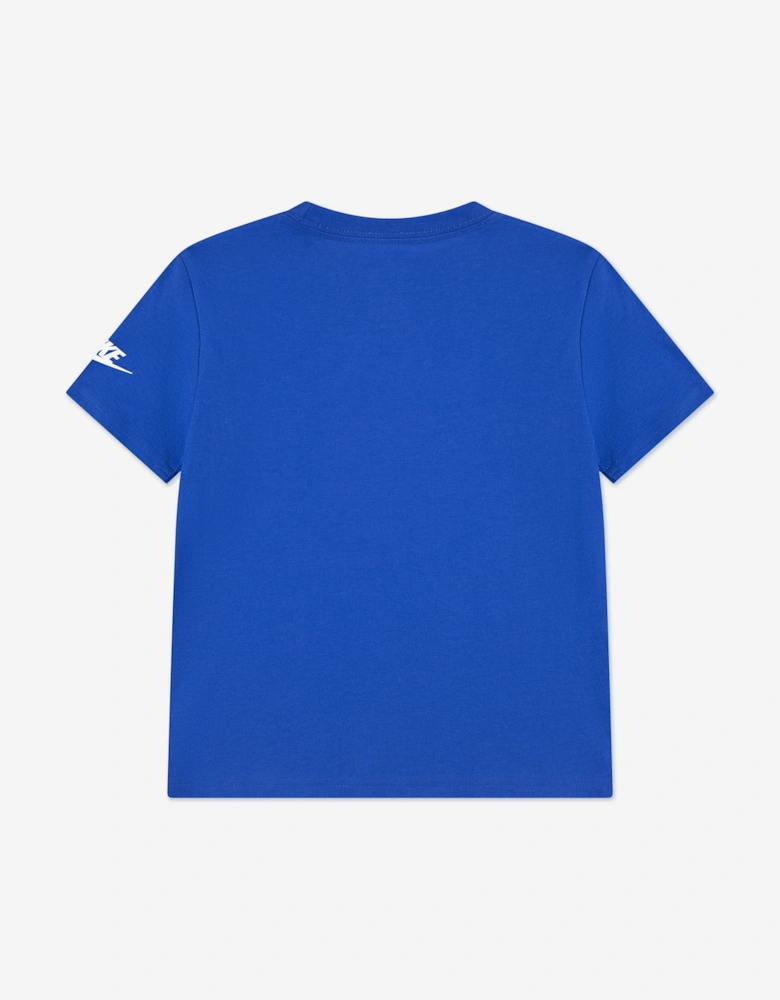 Kids Futura Evergreen T-Shirt in Blue