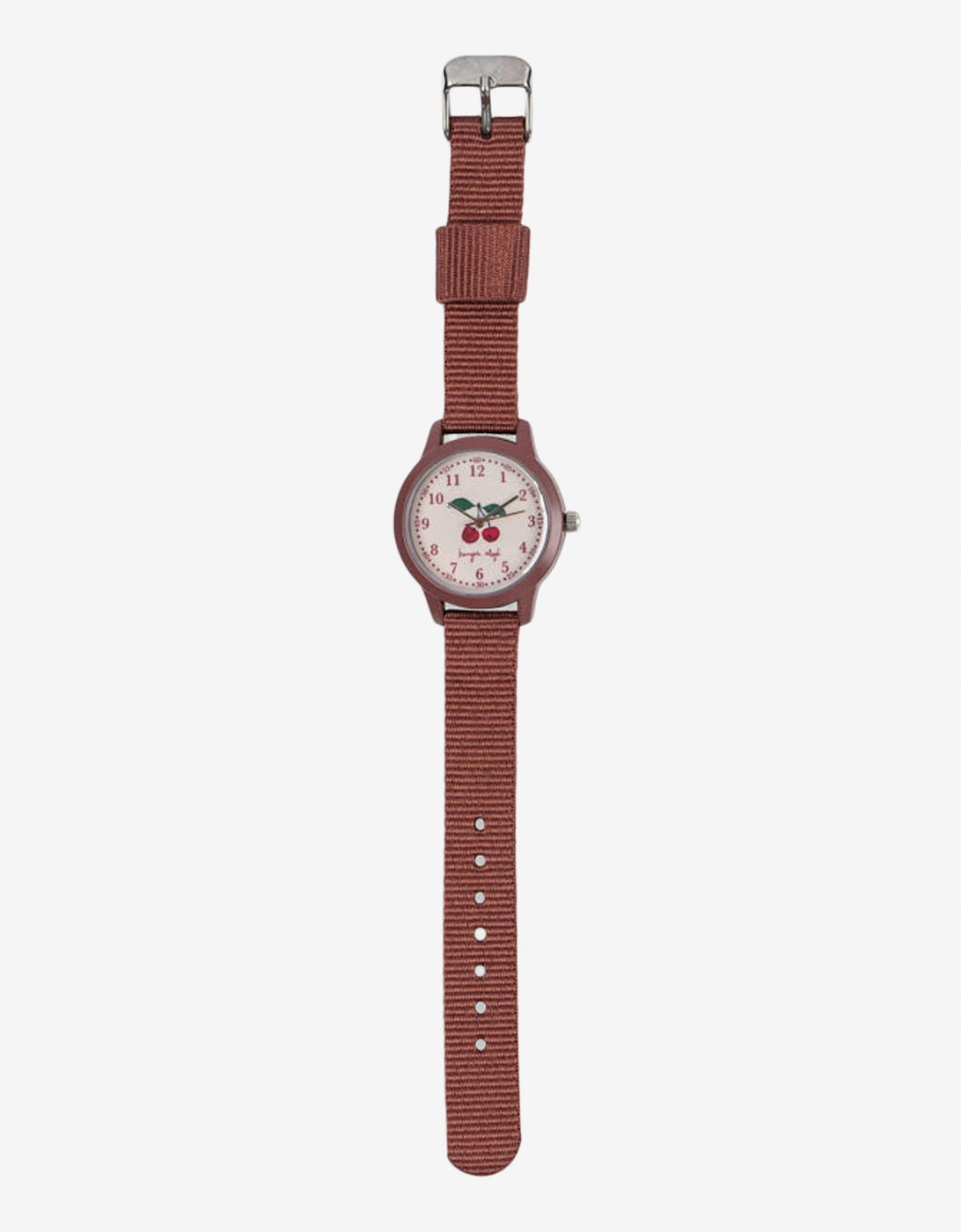 Konges Sløjd Kids Cherry Watch in Brown, 4 of 3