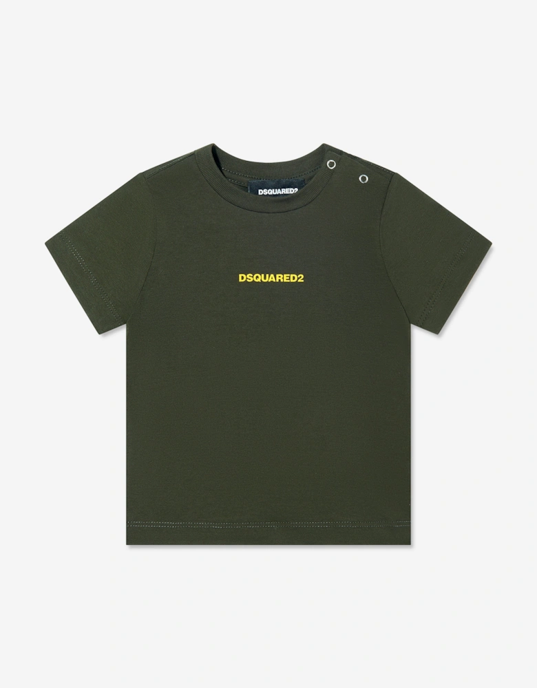Baby Logo T-Shirt in Green