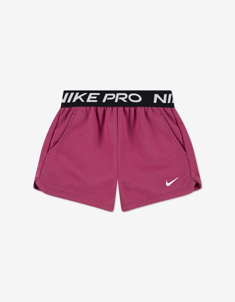Girls NP Essentials Shorts in Pink