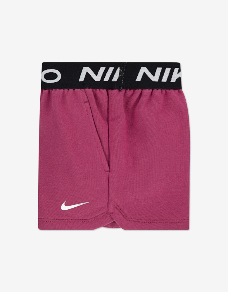 Girls NP Essentials Shorts in Pink
