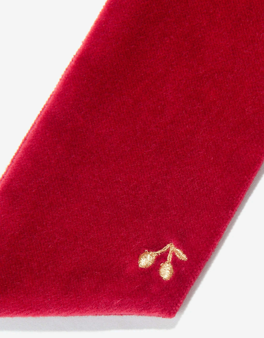 Girls Domina Bow Hair Clip in Red