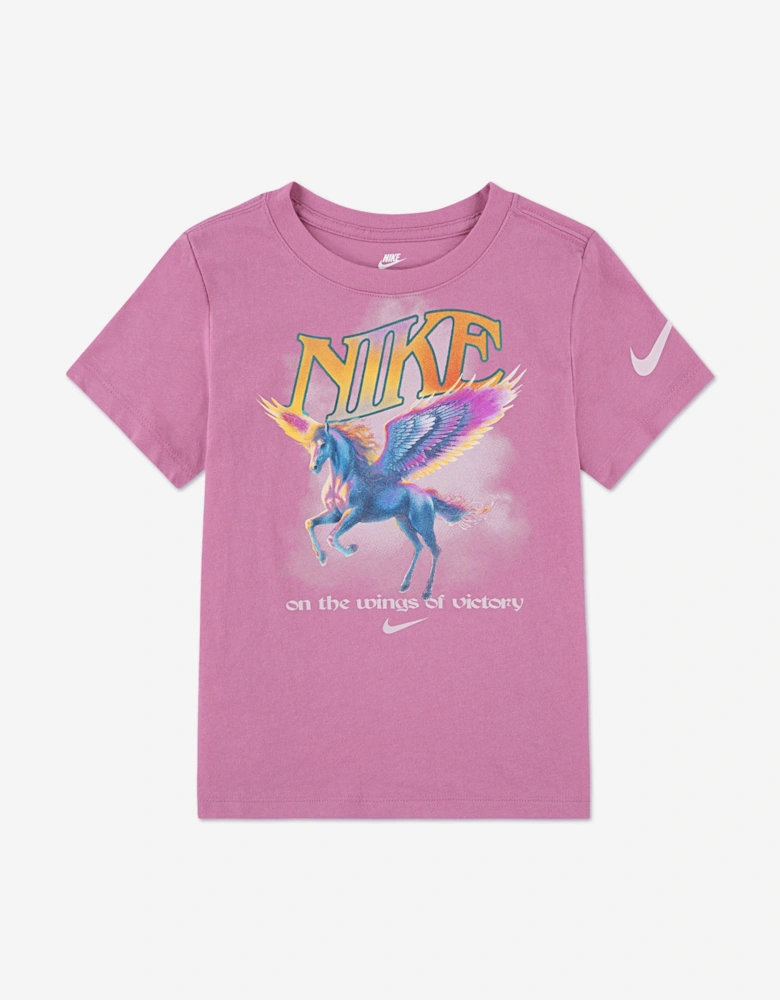 Girls Pegasus T-Shirt in Pink
