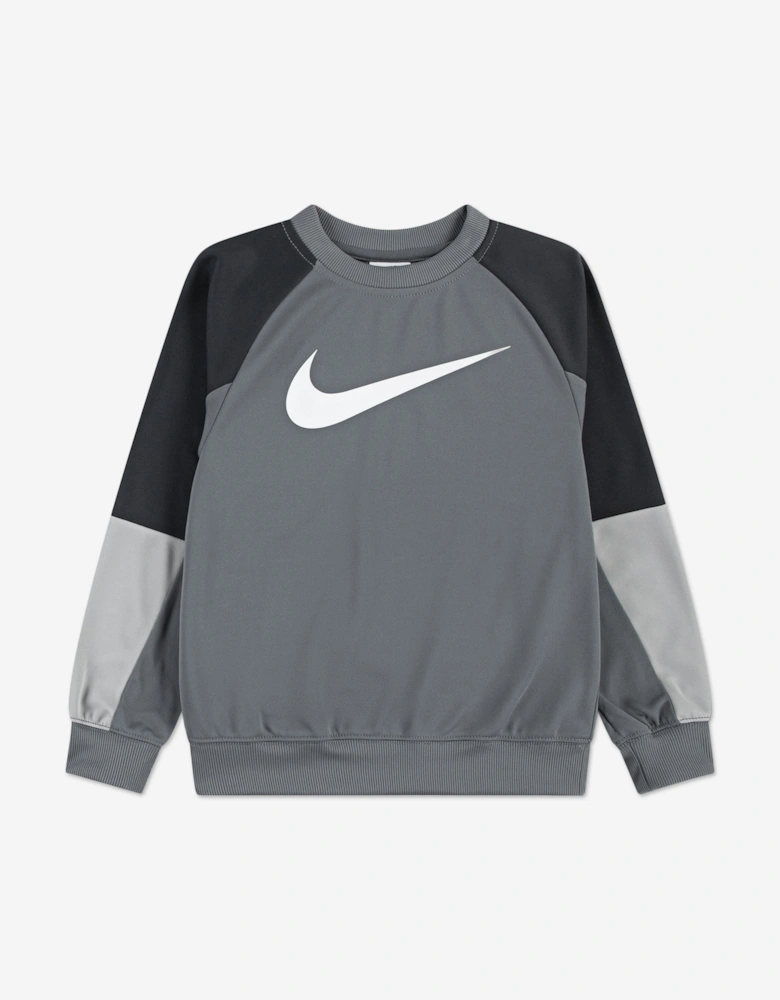 Kids Lifestyle Essentials Tracksuit in Grey