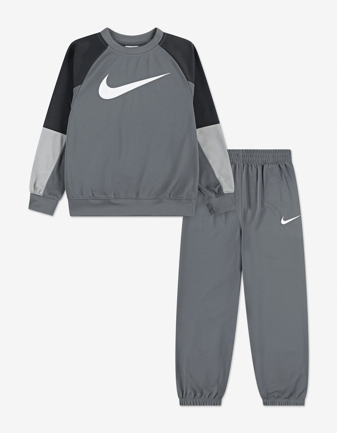 Kids Lifestyle Essentials Tracksuit in Grey, 5 of 4