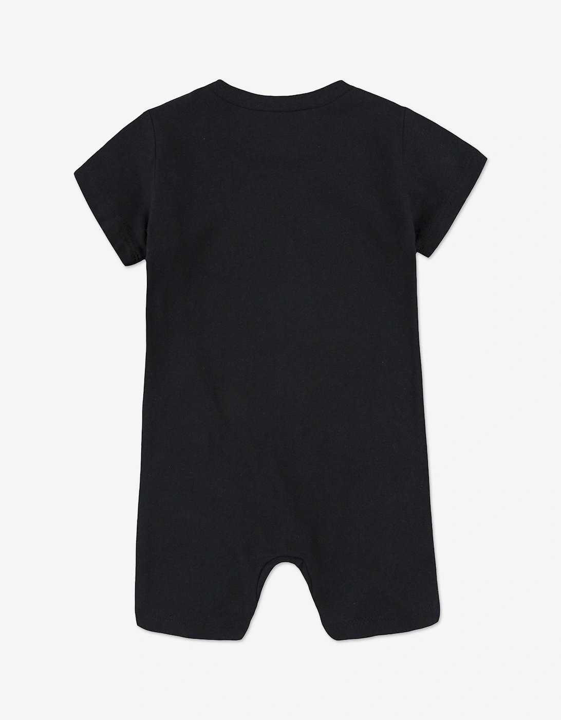Baby Boys Futura Romper in Black
