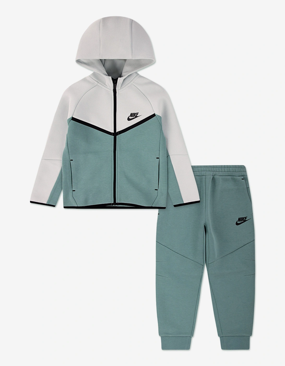 Kids NSW Tech Fleece Tracksuit in Green, 5 of 4