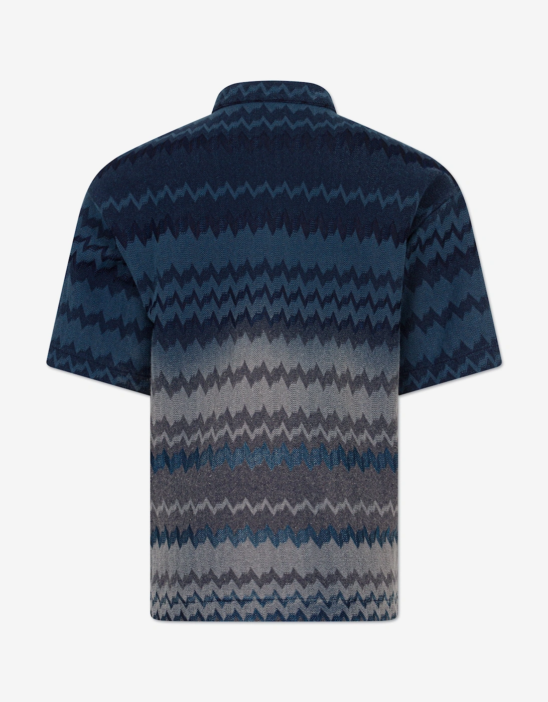 Boys Zigzag Top in Navy