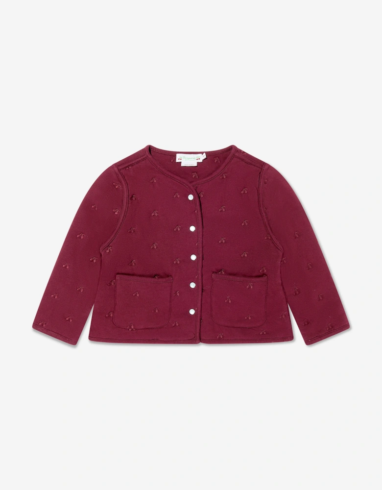 Girls Jeanna Jacket in Red