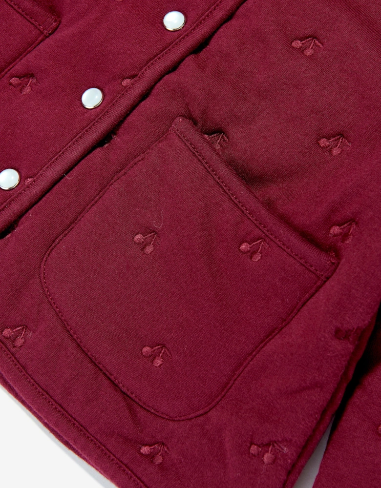 Girls Jeanna Jacket in Red