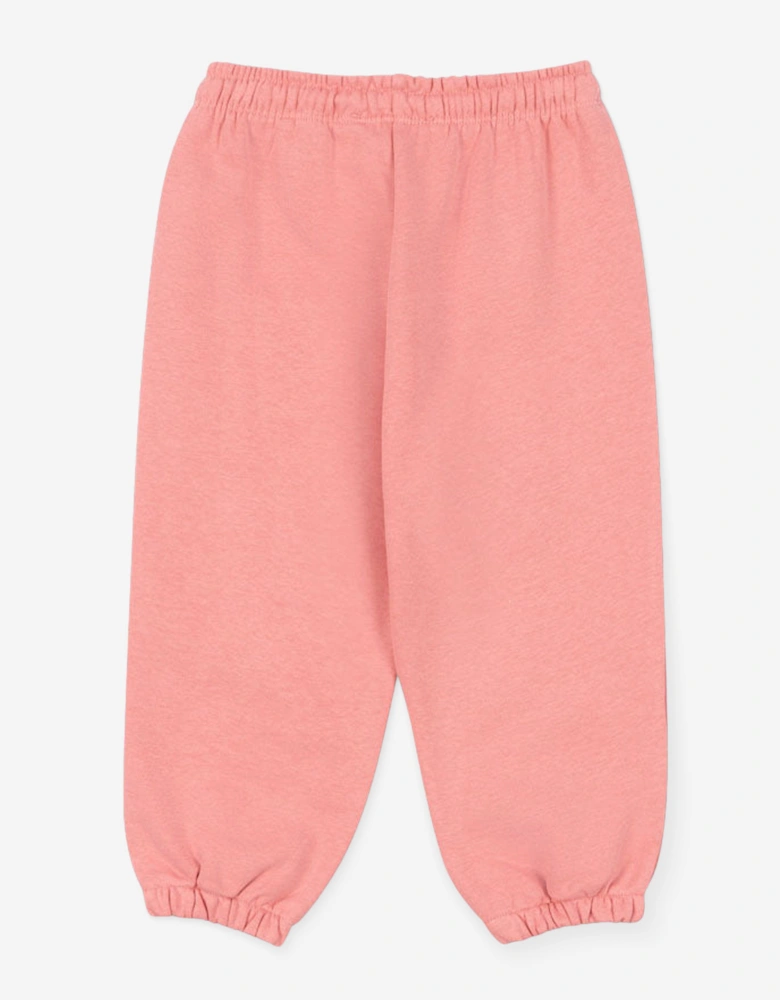 Konges Sløjd Girls Lou Bow Joggers in Pink