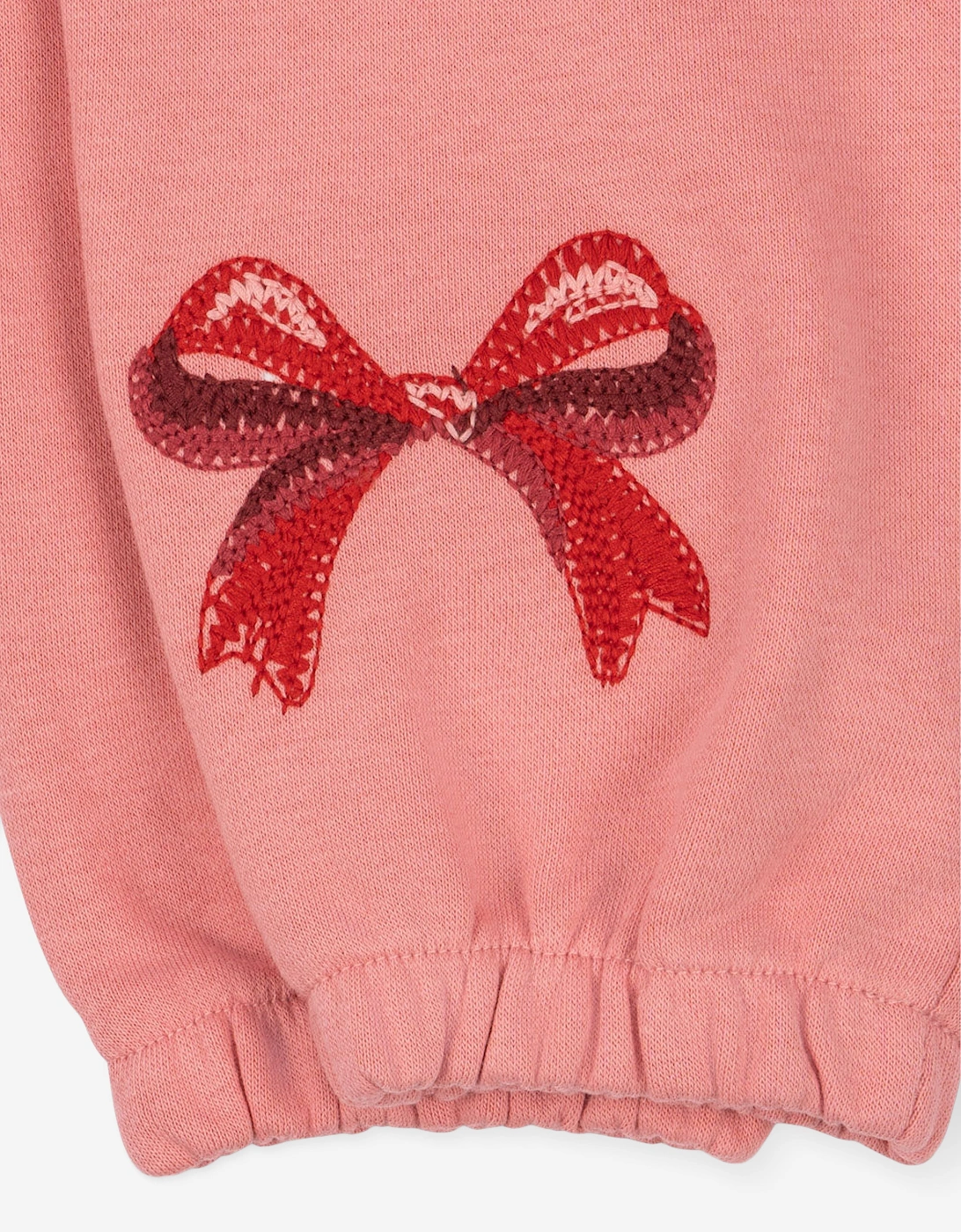 Konges Sløjd Girls Lou Bow Joggers in Pink