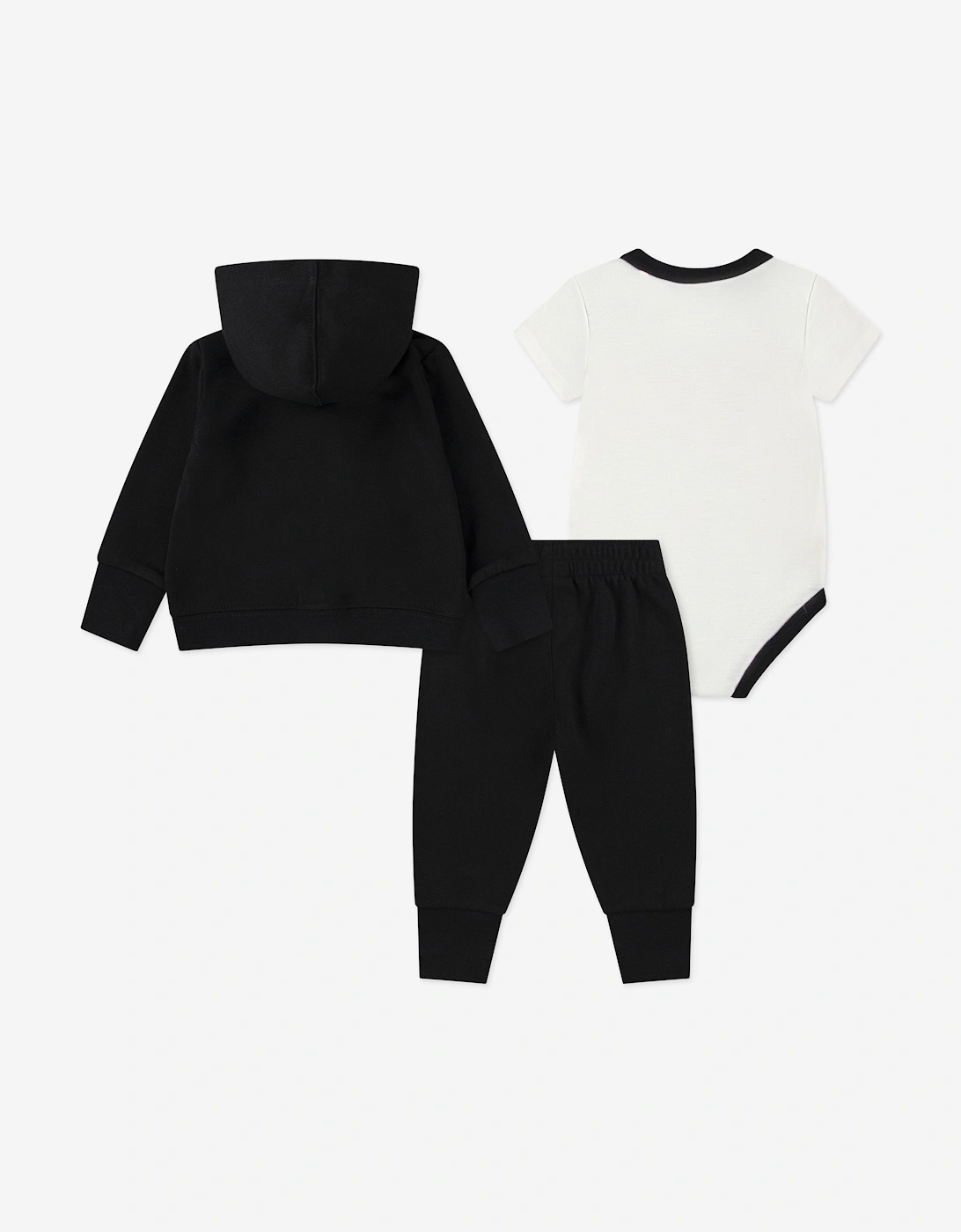 Baby Sustainable 3 Piece Tracksuit Set in Black