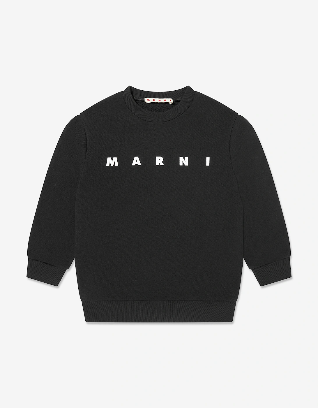 MARNI Kids Logo Sweatshirt in Black - Size: 8 yrs