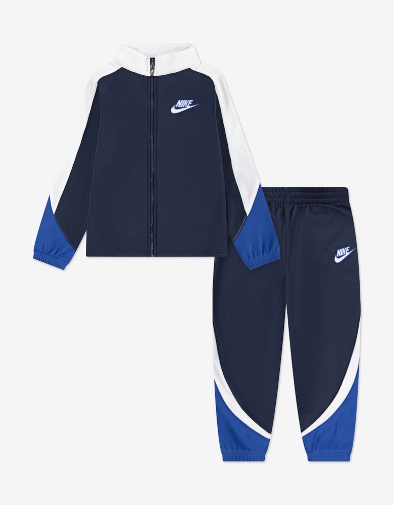 Kids Propus Colourblock Tracksuit in Navy