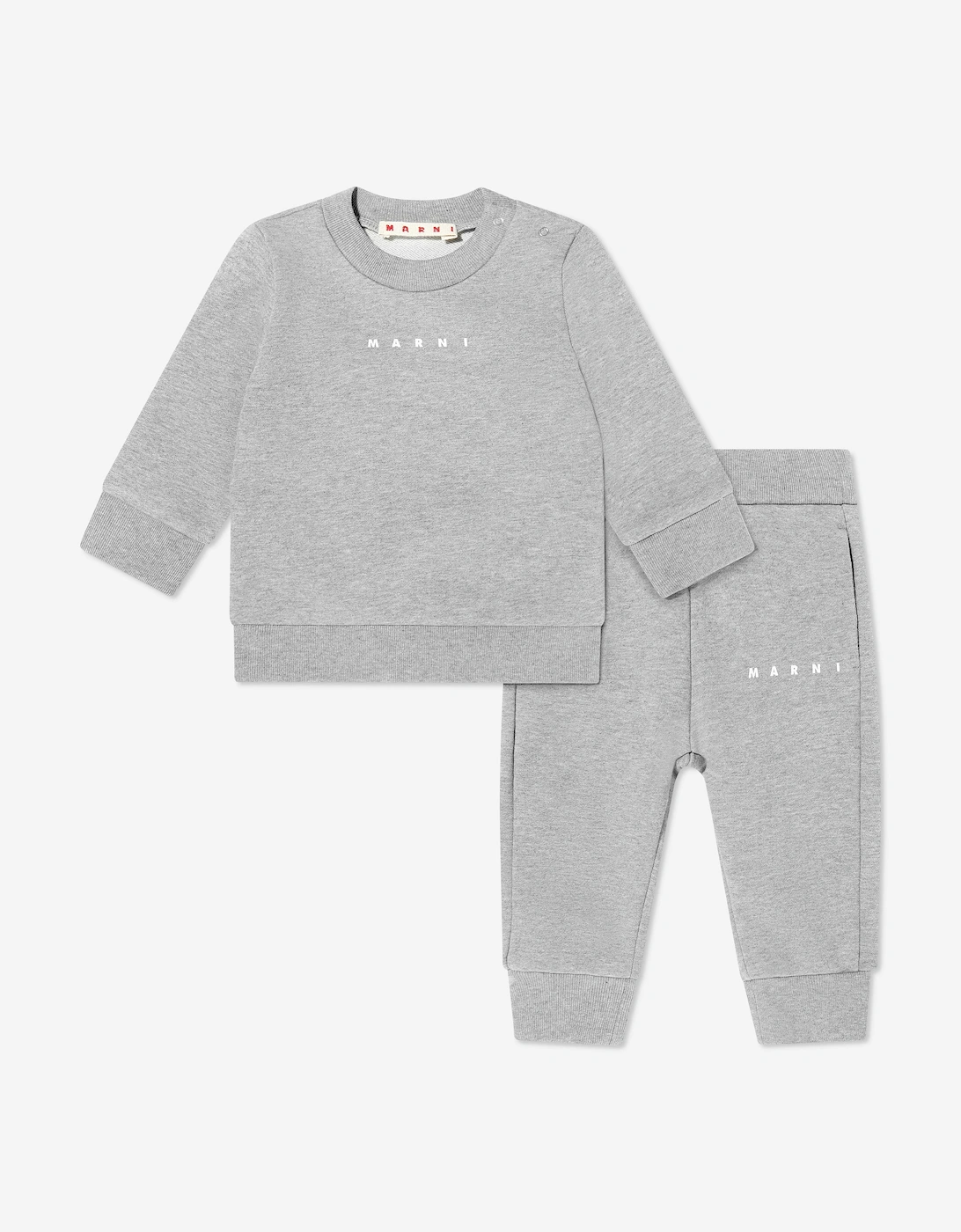 Baby Logo Tracksuit in Grey, 5 of 4