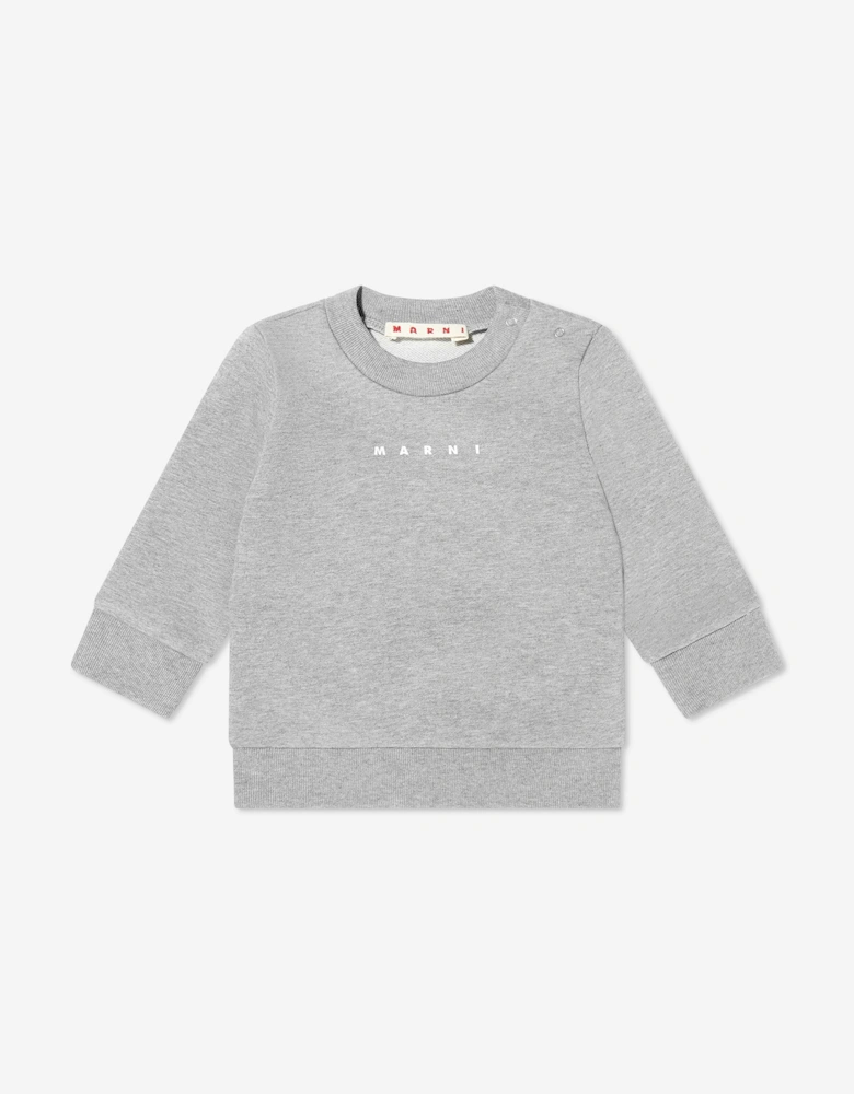 Baby Logo Tracksuit in Grey