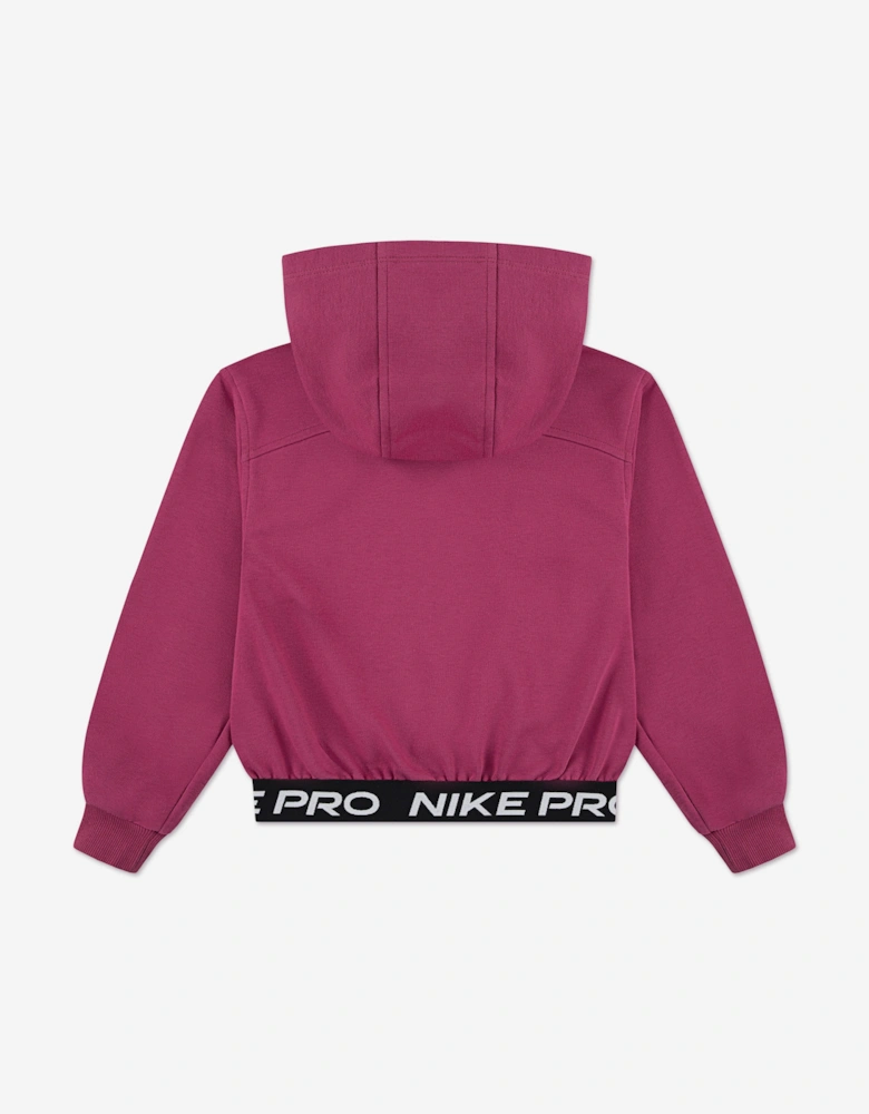 Girls NP Essentials Zip Up Top in Pink