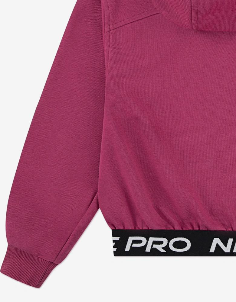 Girls NP Essentials Zip Up Top in Pink